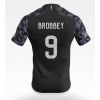 Camisa de Futebol Ajax Brian Brobbey #9 Equipamento Alternativo 2023-24 Manga Curta